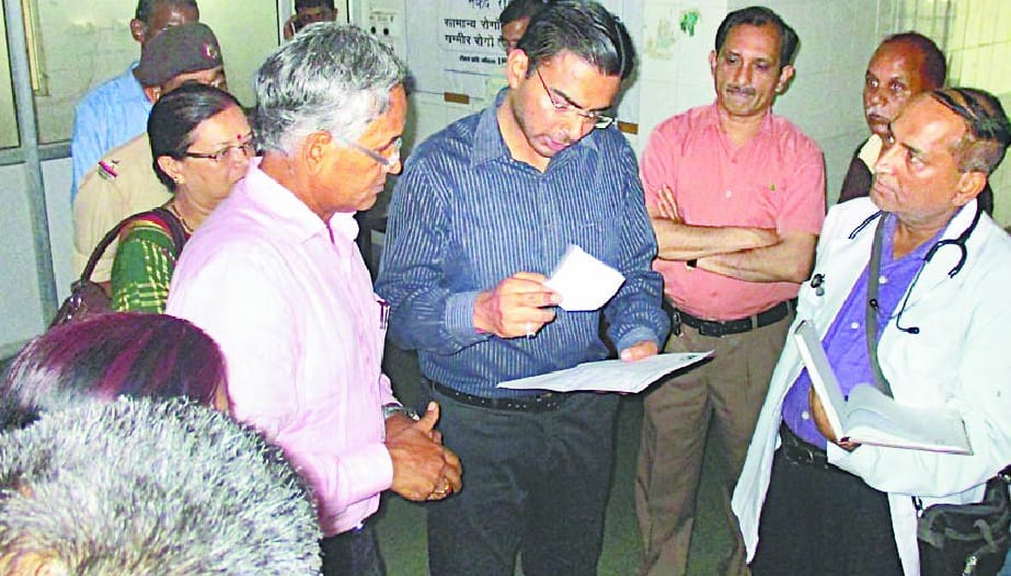 Order to check the roof of the administrative building