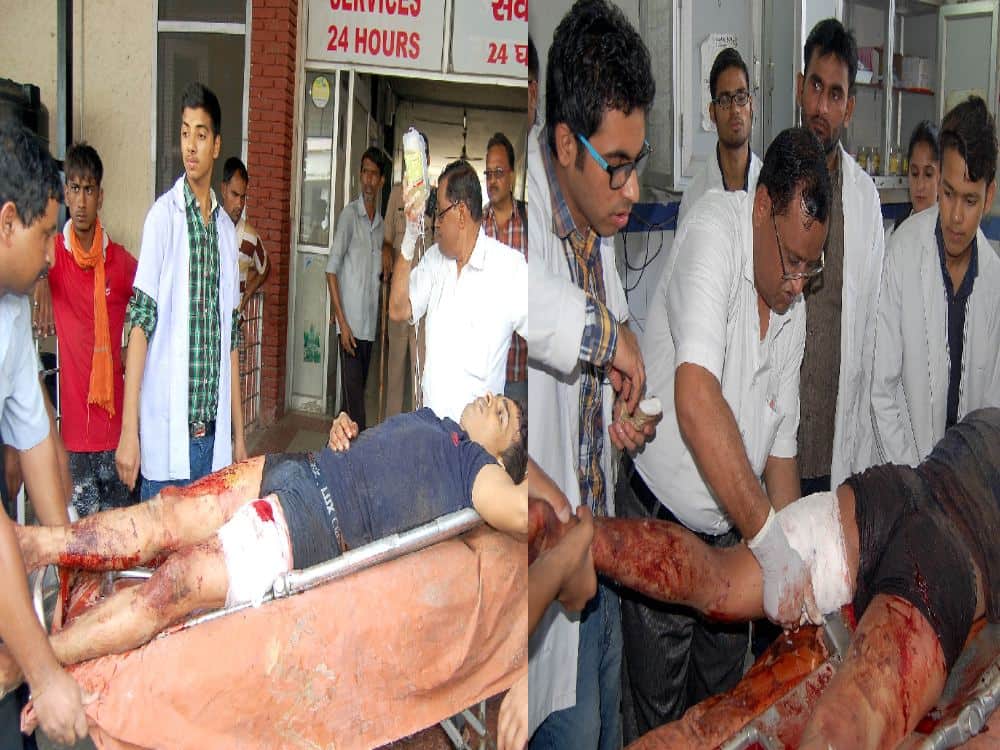 Youth Wounded during Attempt to snatch a rifle from ITBP Soldier 