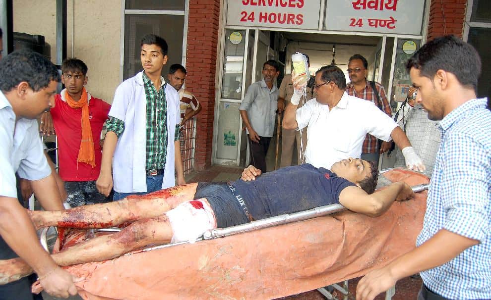 Youth Wounded during Attempt to snatch a rifle from ITBP Soldier 