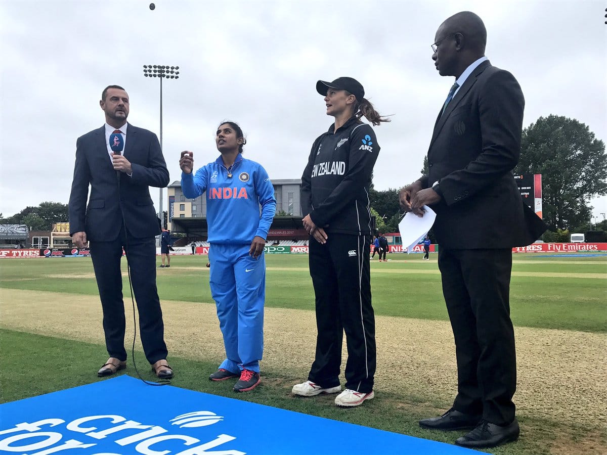 WWC 17: live  match  india vs New Zealand in derby 