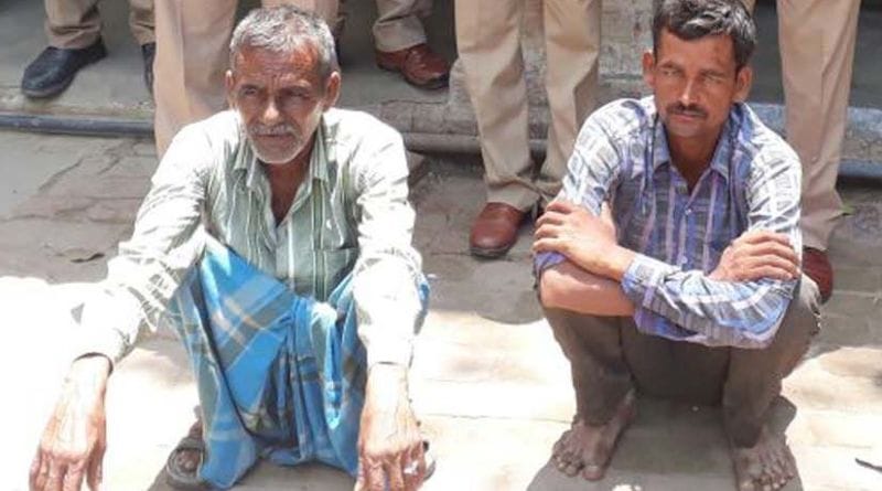 गो हत्या के आरोपी पिता पुत्र को जेल भेजा