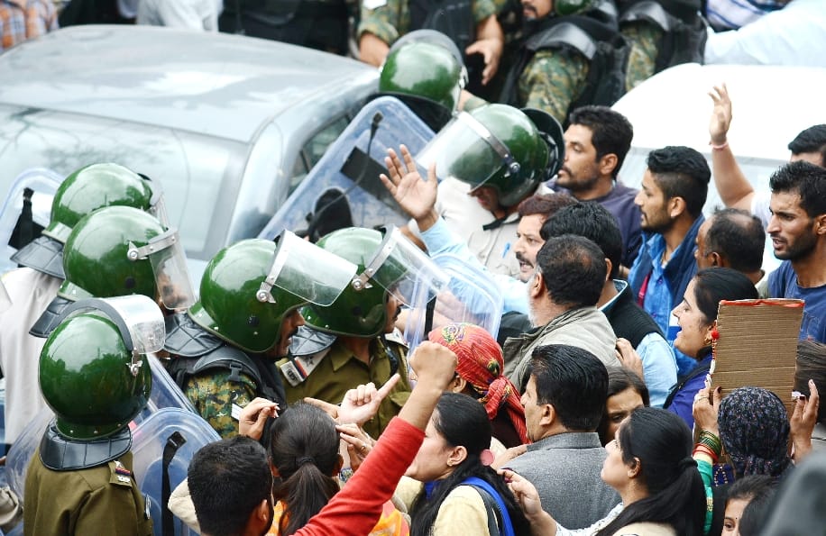CM orders to suspend kotkhai police station Staff.