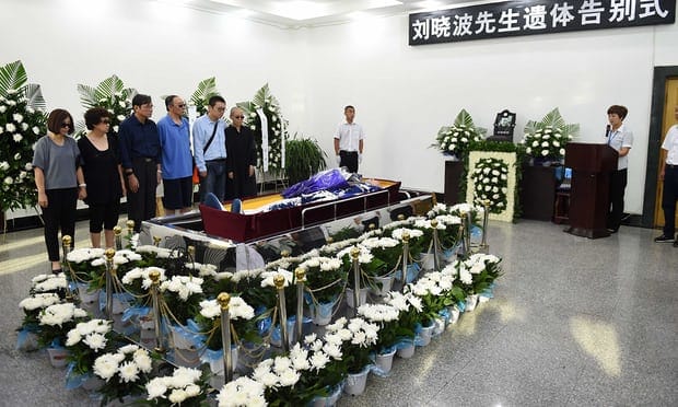 Liu Xiaobo, Chinese Dissident and Nobel Laureate, Is Cremated