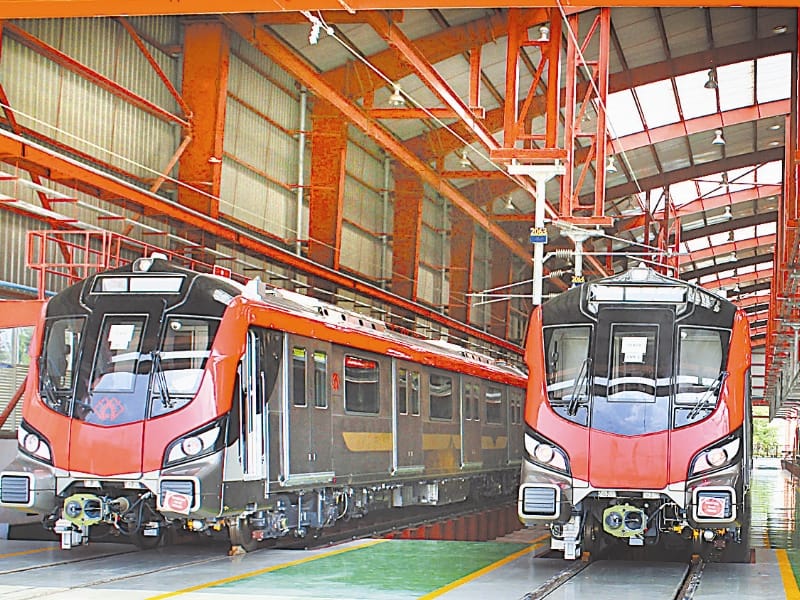 speciality of Lucknow metro.