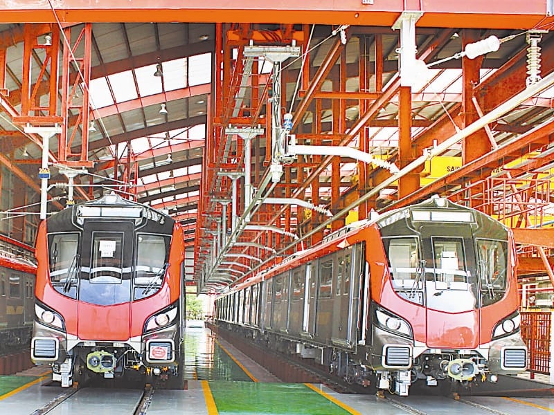 speciality of Lucknow metro.