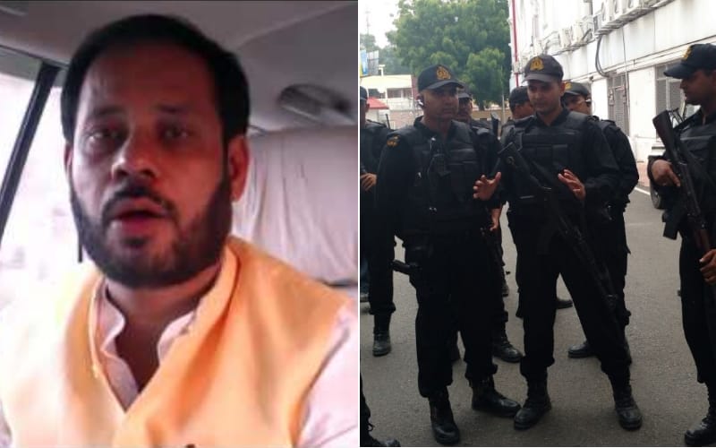 stf enquired sp mla manoj pandey in explosive in assembly case