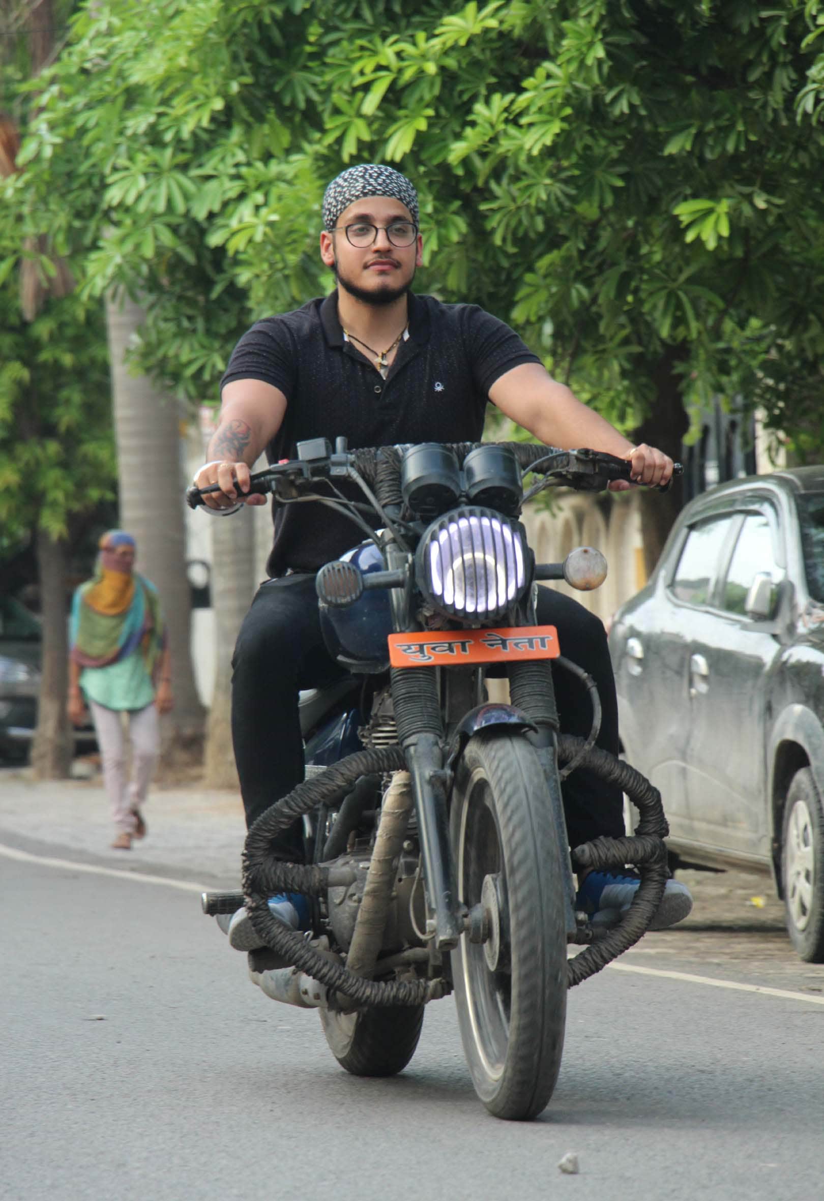 These are Rough and Tough bikes, the Varanasi youth are crazy for it