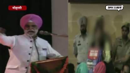 Rape victim Punjabi model raised voice for justice in front of cabinet minister in mohali 