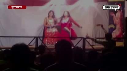 OBSCENE DANCE PERFORMED IN LOCAL FAIR IN MORADABAD IN FRONT OF POLICE