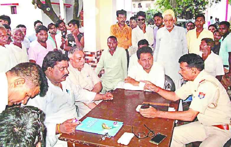 Harassment at the police station