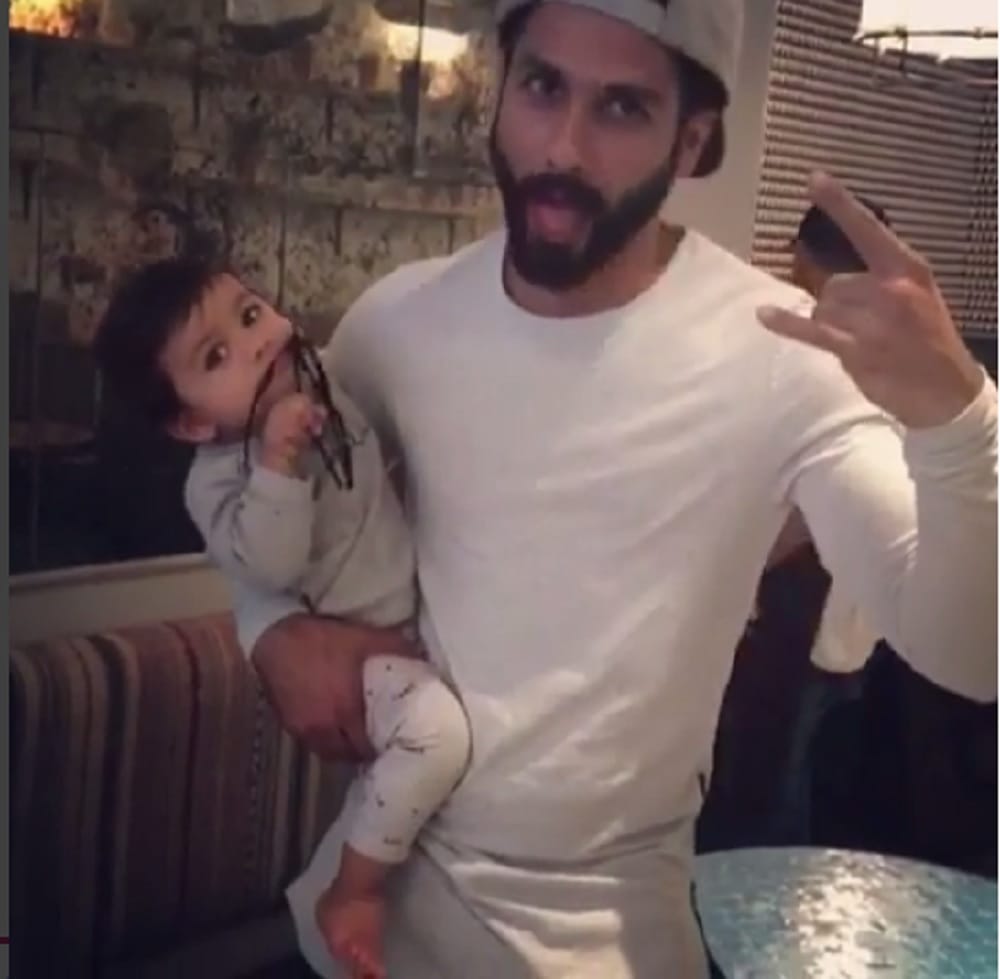 You would not want to miss Shahid and Misha having breakfast sugar rush together in New York.
