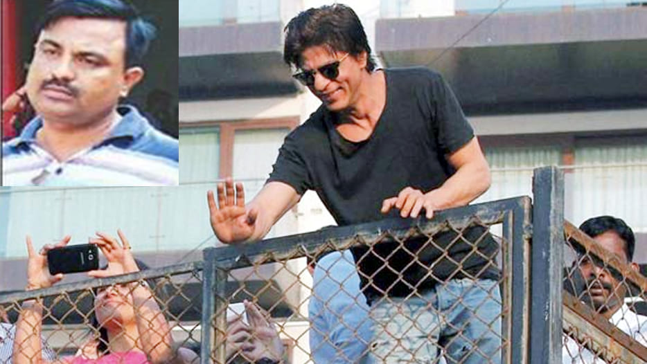 Suspended guard of shahrukh khan's bunglow arrested