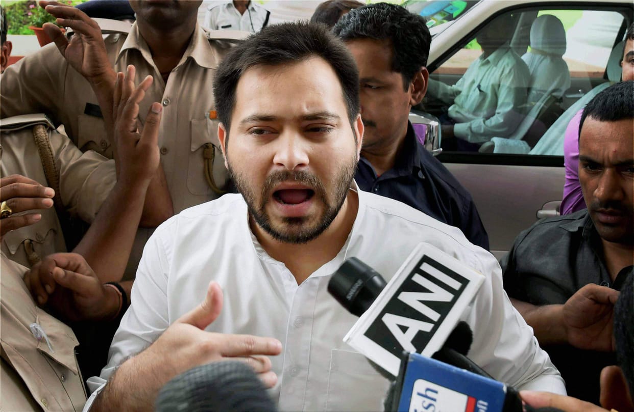Tejashwi Yadav said law and order situation in Bihar will be bad as nitish have murder charges
