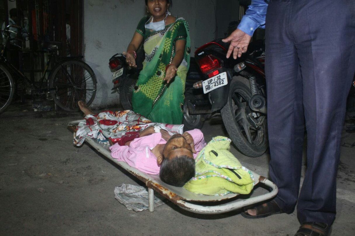 fire in trauma centre lucknow 