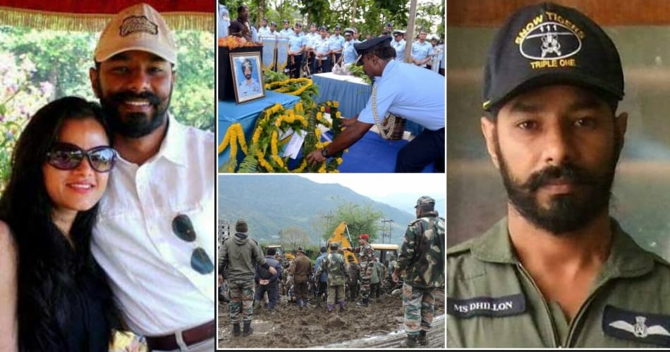 Wing Commander Mandeep Singh Dhillon, saved 169 people in Arunachal Pradesh
