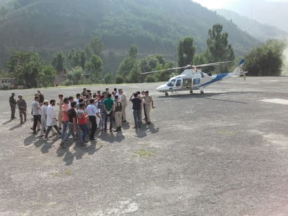 Bus fell into river on Jammu-Srinagar highway