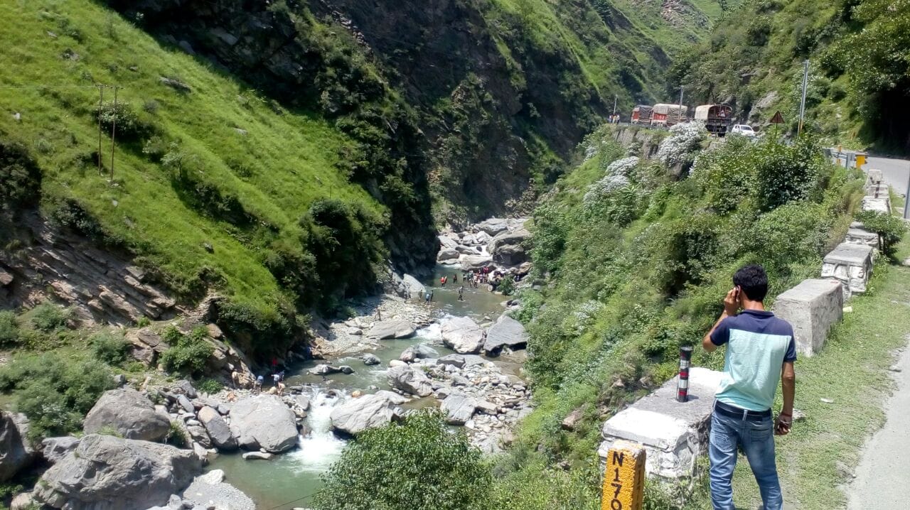 first ten images came after accident in ramban