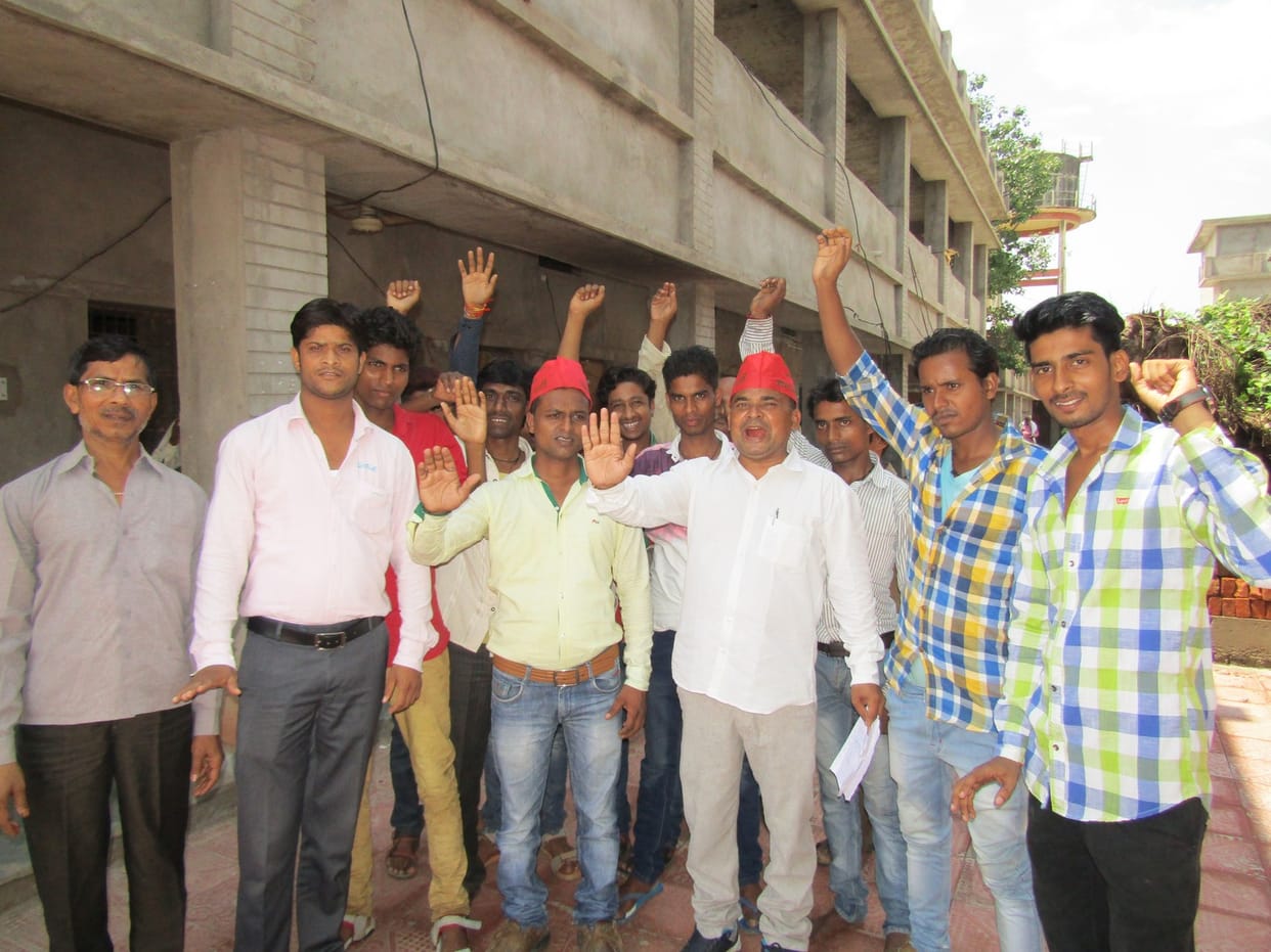 Anger against the transport corporation
