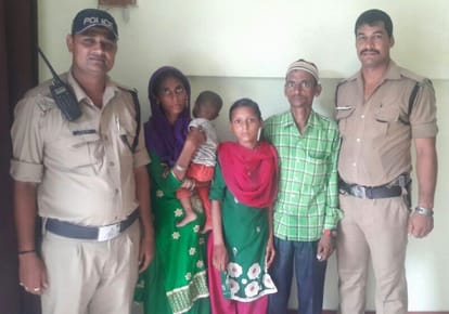 minor girl from sambhal caught by police in Haridwar