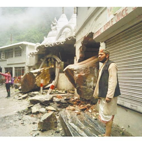 Himachal Cloudburst in Rampur district