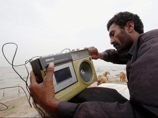 one died after a blast in radio in udaipur