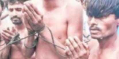 dalit youngman beaten by gram pradhan at hamirpur 