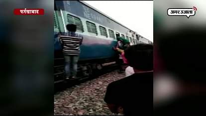 MUSLIM FAMILY BEATEN IN SHIKOHABAD KASGANJ RUNNING PASSENGER TRAIN