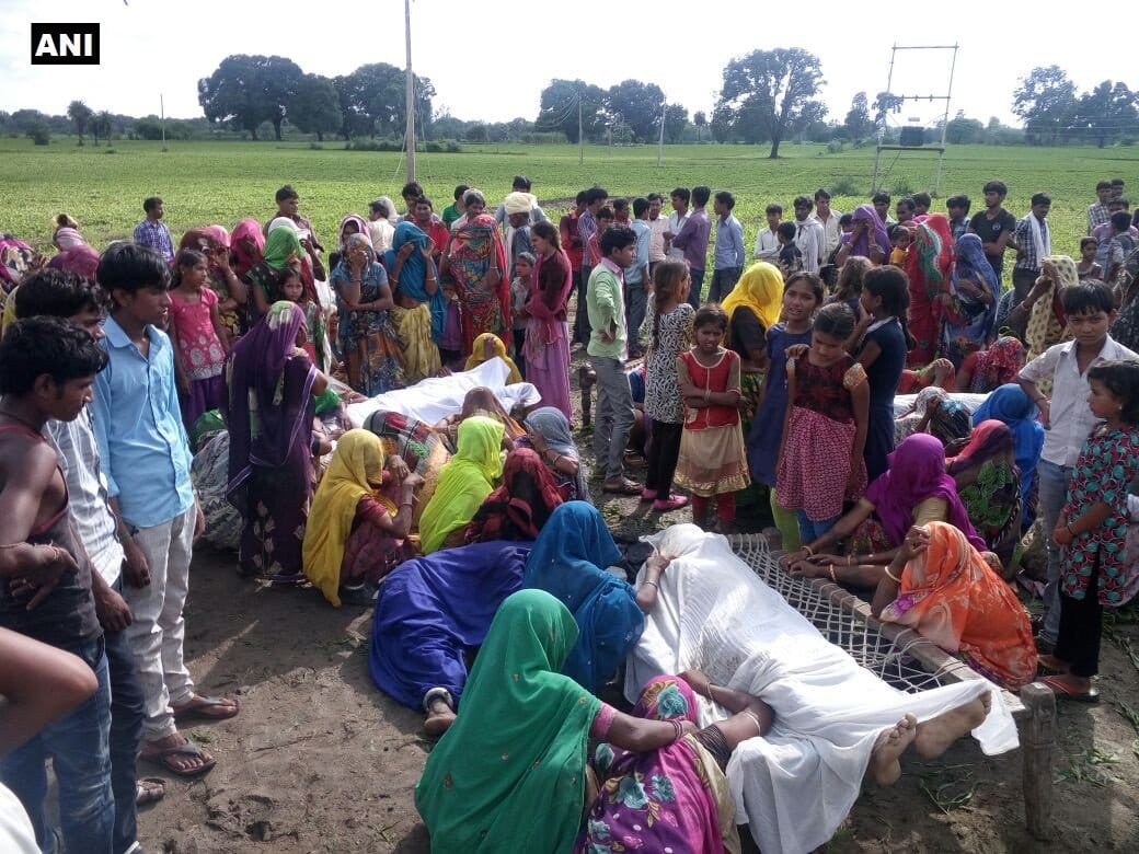 Five persons electrocuted to death while repairing a motor in Guna