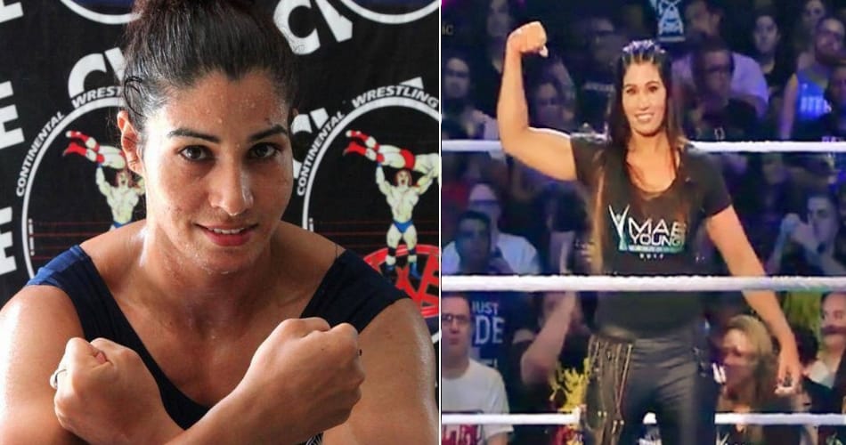 first indian wrestler in wwe, kavita dalal signed contract with wwe