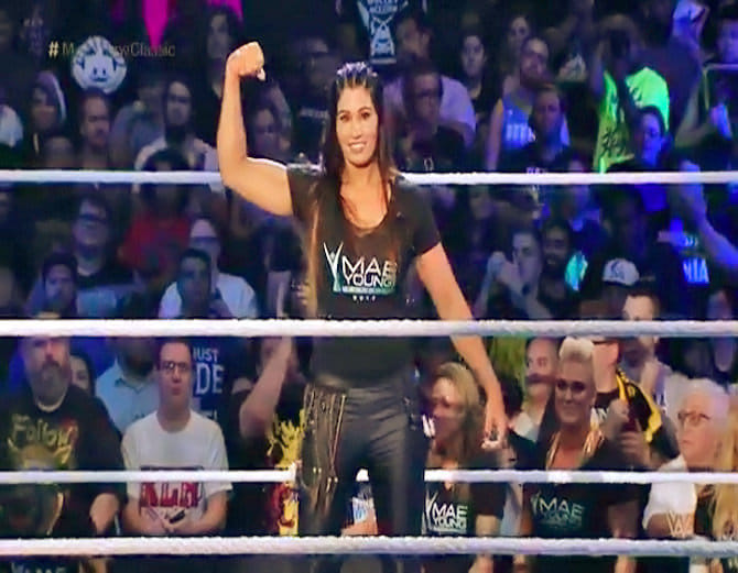 the great khali student wrestler kavita dalal in wwe final
