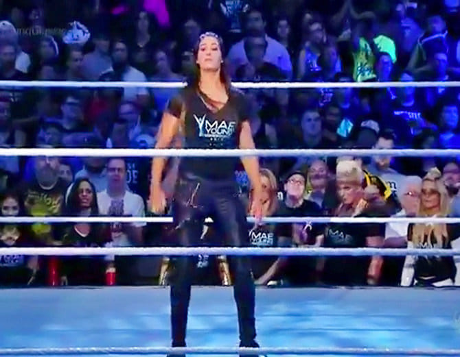 the great khali student wrestler kavita dalal in wwe final