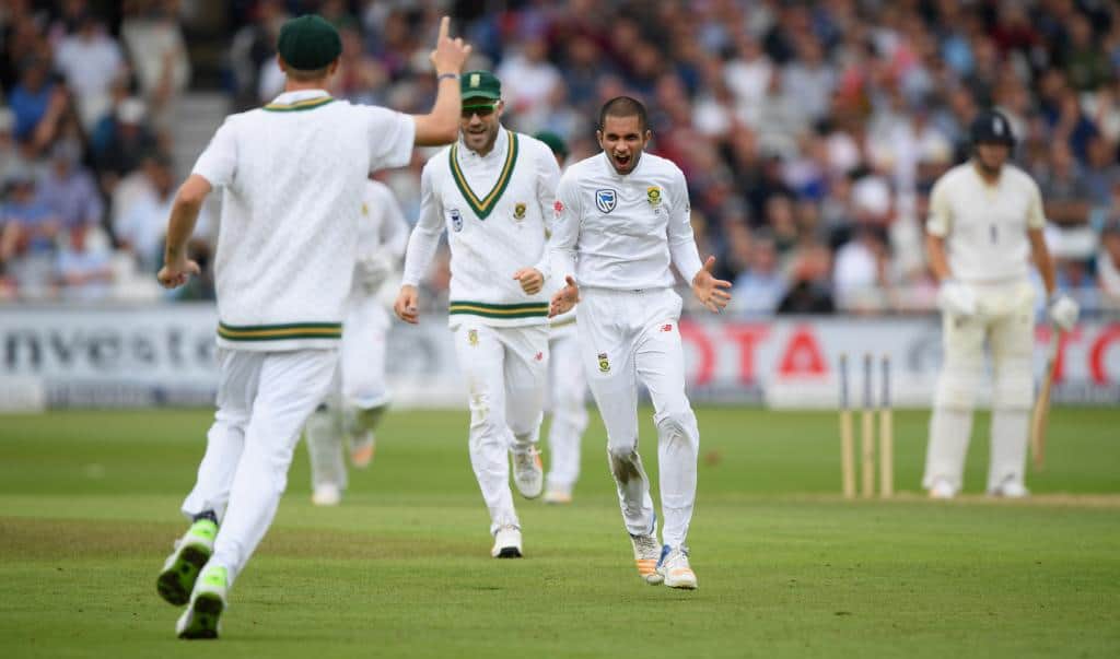 Keshav Maharaj claimed a career-best eight wickets against Sri Lanka in 2nd test 