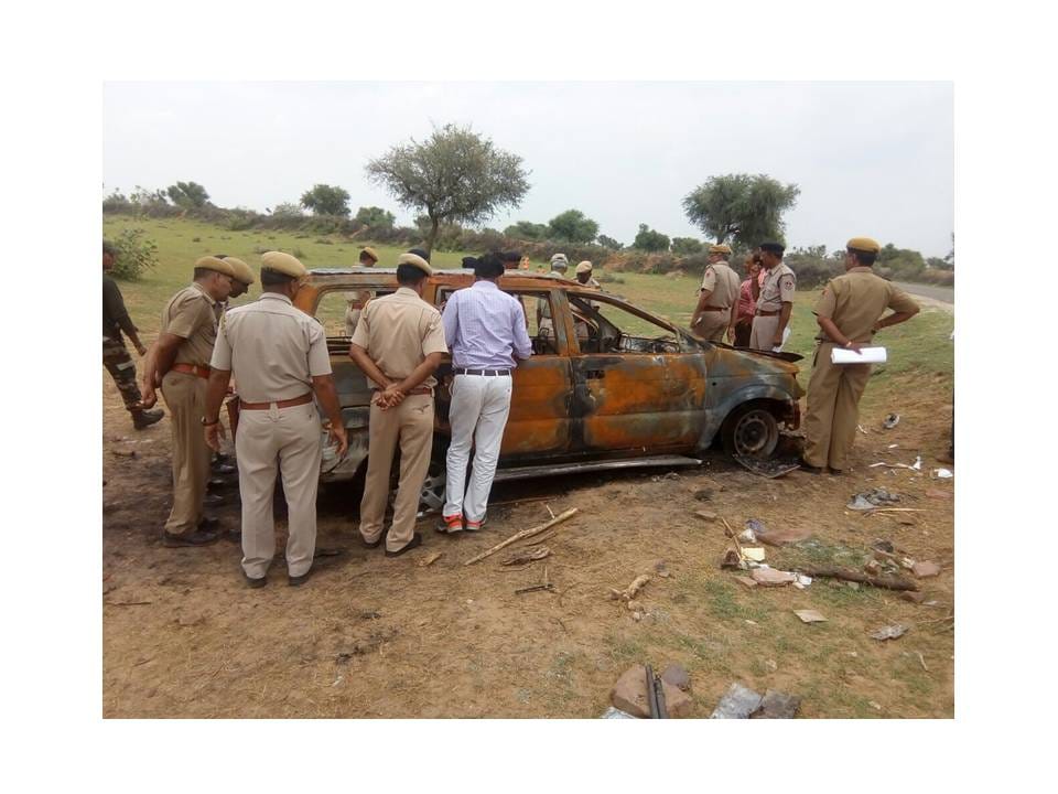 accused arrested for inflammatory speech and inciting violence in a relly for ganster anandpal