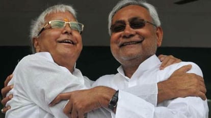 controversy betweem bihar cm nitish kumar and lalu prasad yadav 