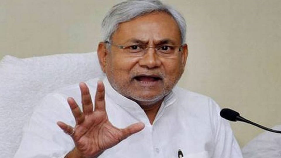 What is the matter of murder charges against Nitish Kumar?
