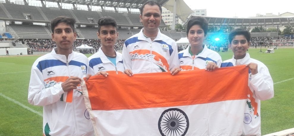 indian handball team won silver medal in world games at Paris