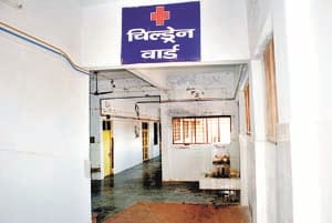 no fire safety arrengement in hospitals