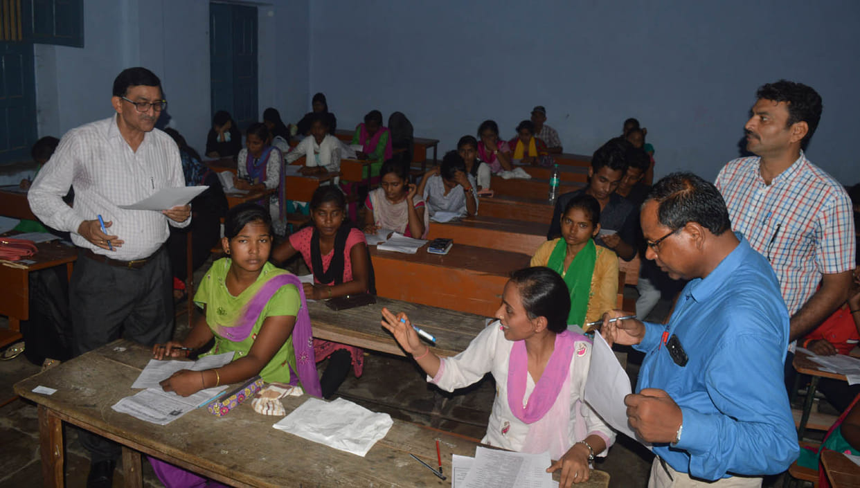 2013 students joining the entrance examination of DCSK