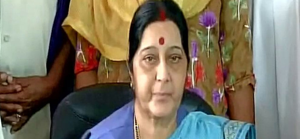 sushma swaraj says the missing 39 Indians are most probably in a jail in Badush of Iraq 