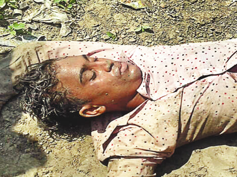 Found unconscious on railway crossing