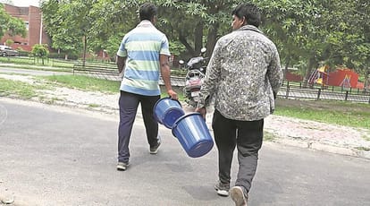 GST Stops supply of dustbin in chandigarh
