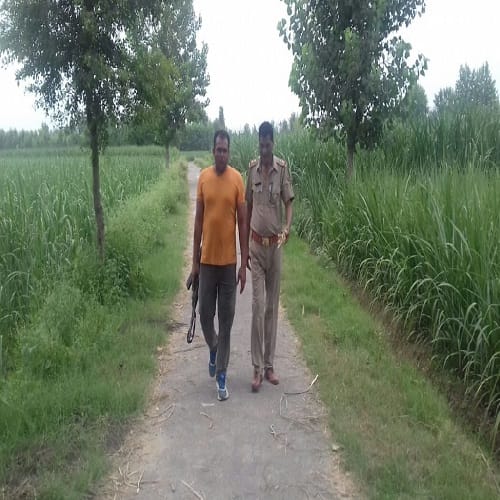 Delhi Police fired bullets, see these pictures of forests