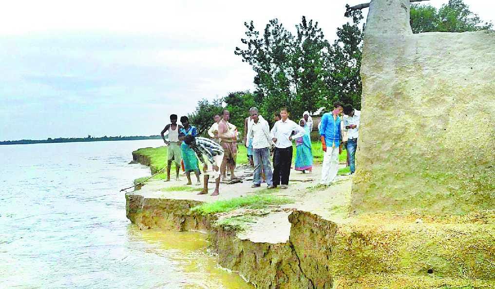 Ten more houses were taken to Ghaghra