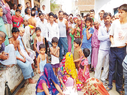 husband killed his wife with ax at hamirpur