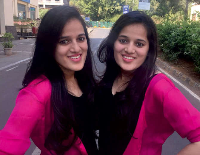 These twin sisters will be seen on TV