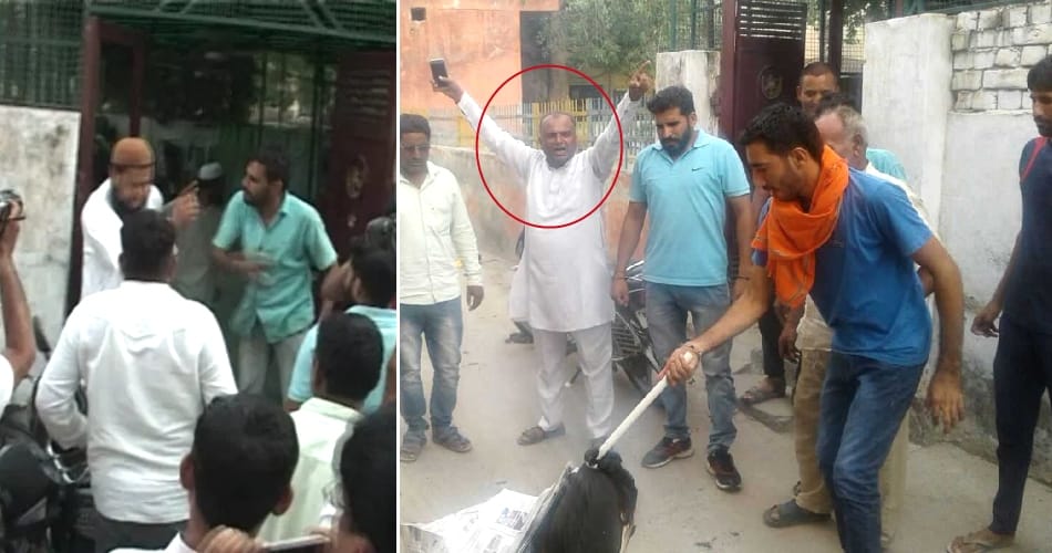Bajrang Dal leader Kapil Vats Sitting on hunger strike