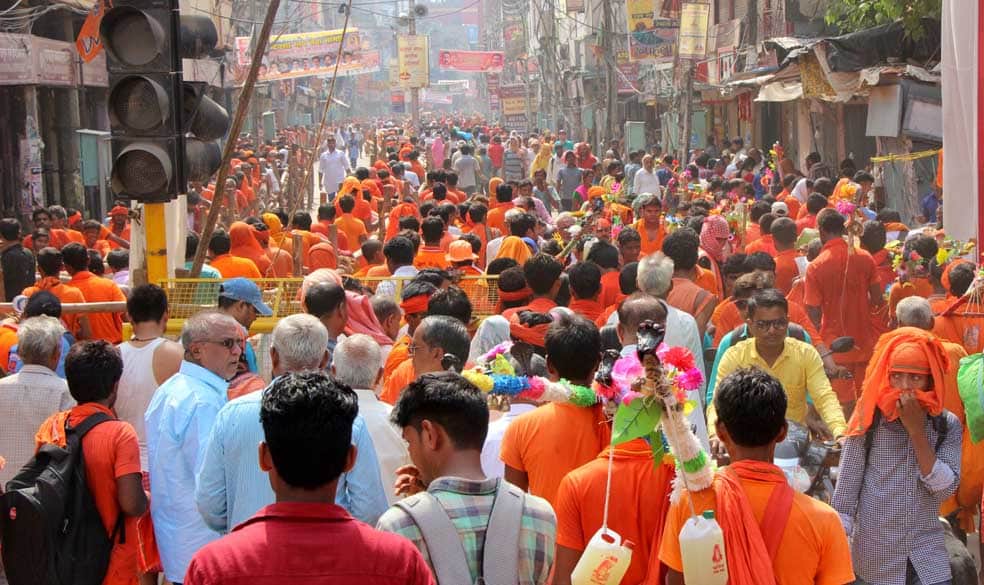 Three kanwariya injured in road accident in bhadohi