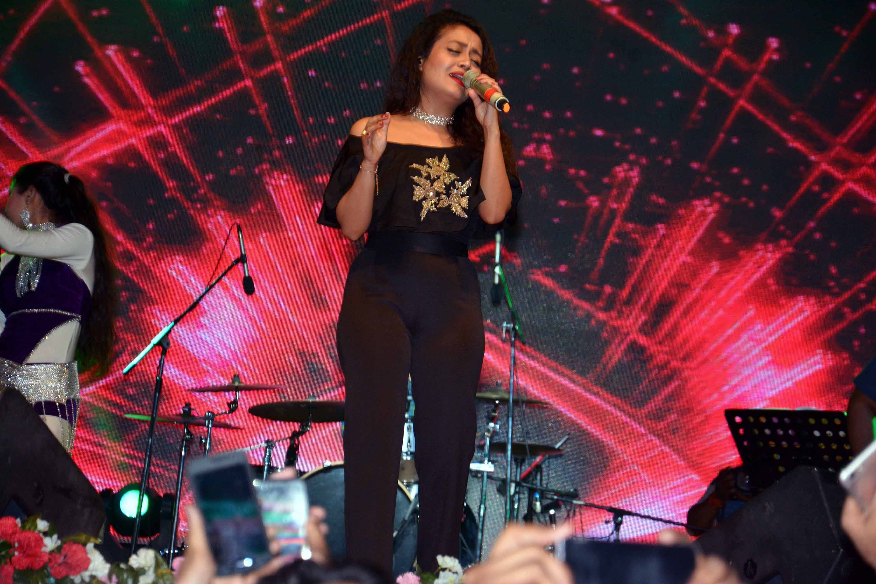 neha kakkar concert organized in jaipur 