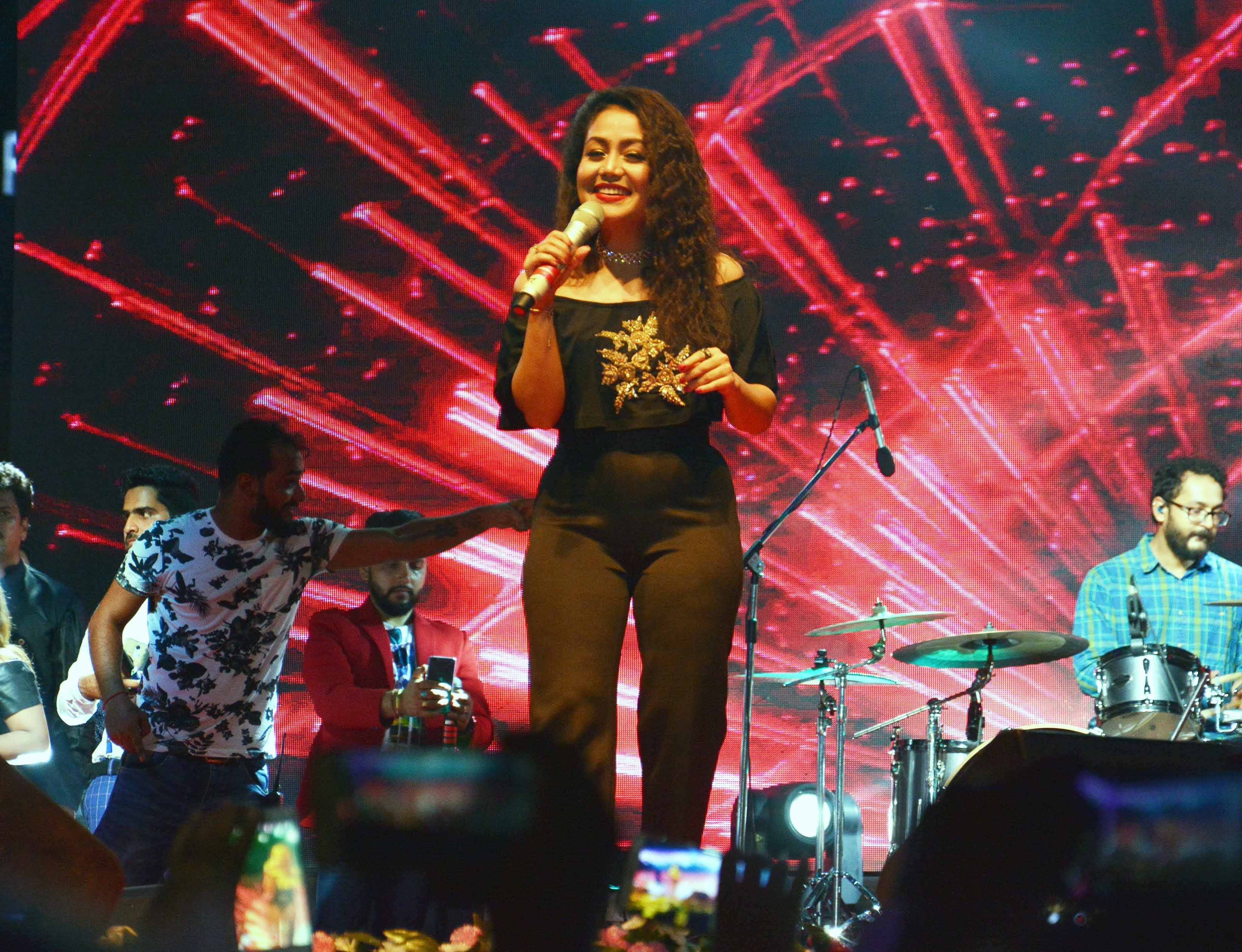 neha kakkar concert organized in jaipur 