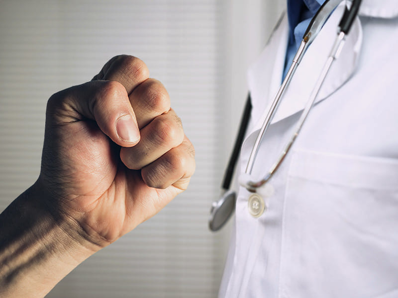 Nurse beaten up doctor with footwear over pending salary in maharashtra